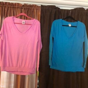 Two Long Sleeve Shirts